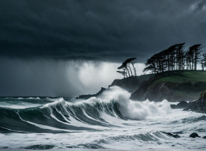 Іспанія: Галісія та Кантабрія під «помаранчевим» рівнем небезпеки через потужний шторм, зливи та ураганний вітер