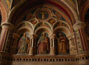 Романське Мистецтво Було Кольоровим: Розвінчання Міфу про "Біле Покриття" Середньовічних Церков