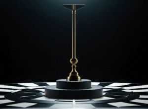 Символічне зображення суспільної напруги та пошуку балансу