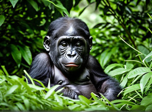 У зоопарку Фуенхіроли на очах у відвідувачів народилося дитинча горили