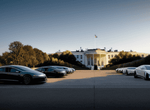 Трамп перетворив Білий дім на автосалон Tesla, щоб підтримати Маска