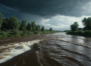 Повінь в Авілі та Касересі: Річка Тормес вийшла з берегів через шторм "Клавдія"