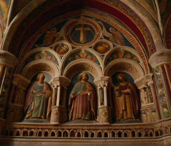 Романське Мистецтво Було Кольоровим: Розвінчання Міфу про &quot;Біле Покриття&quot; Середньовічних Церков