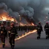Пожежа в Террасі: Спортклуб та житловий комплекс евакуйовано
