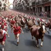 Шостий енсьєрро Сан-Фермін: яскраві фото з вулиць Памплони
