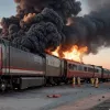 Зіткнення потяга з вантажівкою в Барселоні: зупинено рух поїздів R3