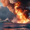 Четверо людей врятовані: Пожежа на яхті в Жироні змусила стрибати у воду