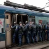 У Таррагоні затримано чотирьох осіб за графіті на потязі та втечу