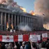 Протести в Ізраїлі: демонстранти підпалили авто біля резиденції Нетаньягу, вимагаючи звільнення заручників